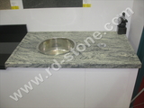 TIGER GREEN---VANITY TOP